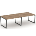 Стол переговорный на T2-образных опорах 40х40 (без лючков)